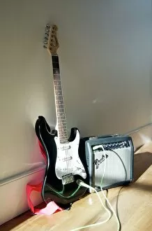 Still Life Gallery: Electric guitar and amplifier