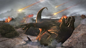 Colliding Gallery: Extinction of the dinosaurs, artwork C018 / 7901