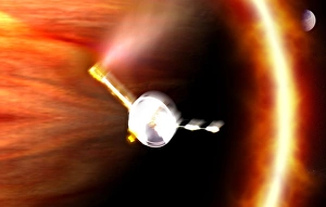 Galileo spacecraft burning up in Jupiter Galileo spacecraft burning up in Jupiter