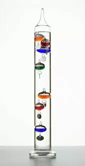 Images Dated 12th February 2010: Galileo thermometer