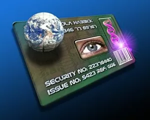 Images Dated 2nd January 2004: Global ID card