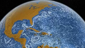 Mapped Gallery: Global surface currents 2005-2007 C016 / 8118