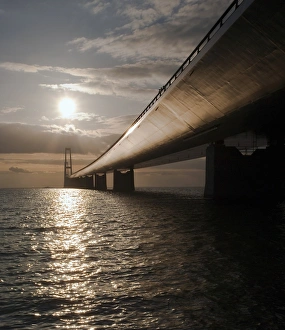 Great Belt Bridge, Denmark C016/9614 Great Belt Bridge, Denmark C016/9614