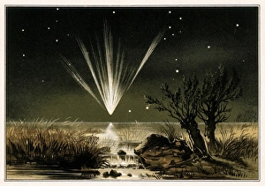 Great Comet of 1861, artwork Great Comet of 1861, artwork