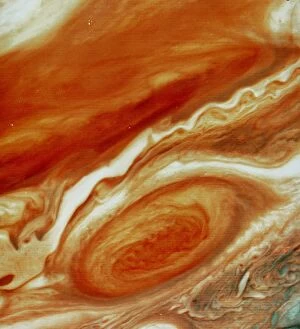Great red spot on Jupiter