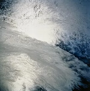Images Dated 7th October 1992: Gulf Stream from space