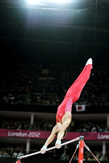 Gymnast on high bar, London 2012 C015/5900 Gymnast on high bar, London 2012 C015/5900