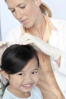 Head lice examination Head lice examination