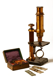 Images Dated 20th September 2006: Historical microscope