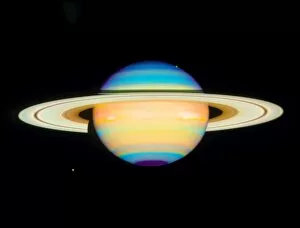 Images Dated 8th June 1998: Hubble view of Saturn