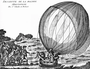 Images Dated 21st July 2003: Hydrogen balloon