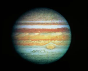 Planetary Gallery: Image of Jupiter taken with the Hubble Telescope