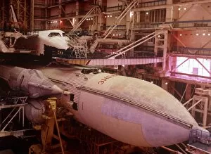Images Dated 26th January 1993: Integration of Buran and Energia