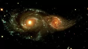 Images Dated 4th March 2003: Interacting galaxies