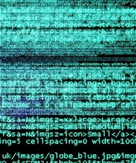 Computer Artwork Gallery: Internet computer code