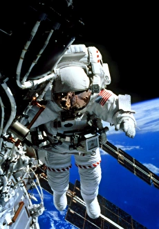 ISS astronaut ISS astronaut