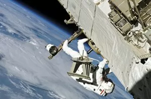 ISS space walk, July 2006
