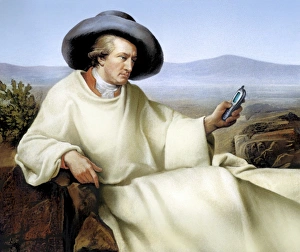 Johann von Goethe, German author Johann von Goethe, German author