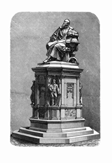 Johannes Kepler monument, artwork Johannes Kepler monument, artwork