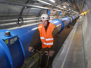 LHC tunnel, CERN LHC tunnel, CERN