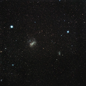 Small Magellanic Cloud Prints: Magellanic Clouds