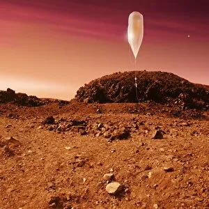 Images Dated 7th November 2003: Mars balloon exploration