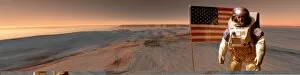 Valles Marineris Gallery: Mars exploration, artwork C013 / 8995