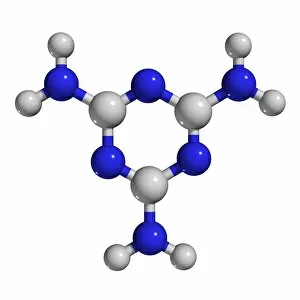 Melamine molecule