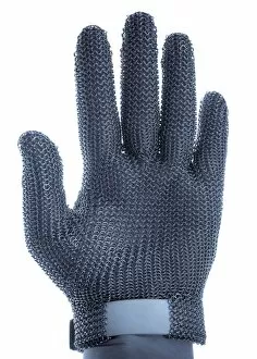 Images Dated 8th October 2010: Metal mesh glove