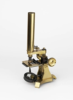 Royal Institution Artifacts Prints: Michael Faradays microscope