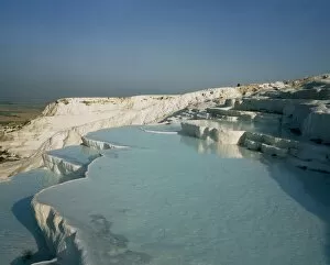 Images Dated 17th September 1997: Mineral terrace at the Pamukkale Hot Springs