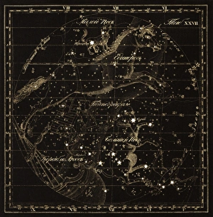 Monoceros constellations, 1829 C016/4413 Monoceros constellations, 1829 C016/4413