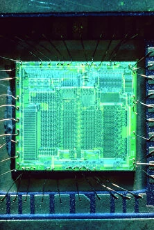 Images Dated 20th January 2012: Mos technology 6502 microprocessor