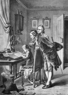Mozarts first composition, 1801 Mozarts first composition, 1801