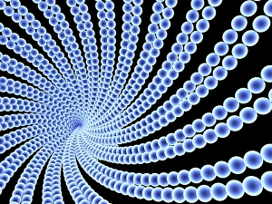 Nanotechnology Gallery: Nanospheres, artwork F006 / 7079
