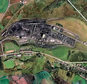 Images Dated 16th June 2005: Nant Helen coal mine, UK, aerial image