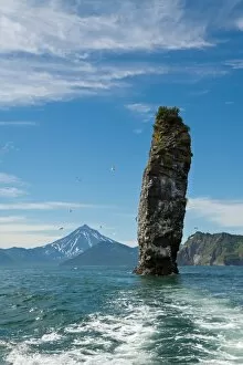Images Dated 2nd November 2012: Natural stack near Kamchatka, Russia