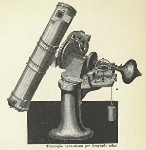 Images Dated 13th March 2002: Newtonian telescope