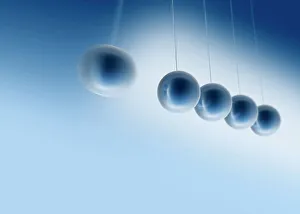 Colliding Gallery: Newtons cradle, artwork