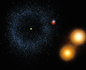 Oort cloud as seen from the Alpha Centuri system Oort cloud as seen from the Alpha Centuri system