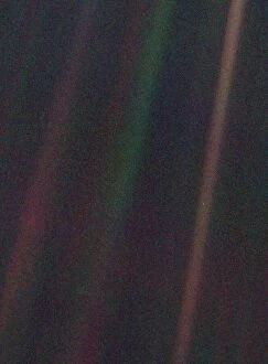 Voyager 1 Collection: Pale Blue Dot, Voyager 1
