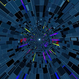 Particle tracks, conceptual artwork F008/3409 Particle tracks, conceptual artwork F008/3409