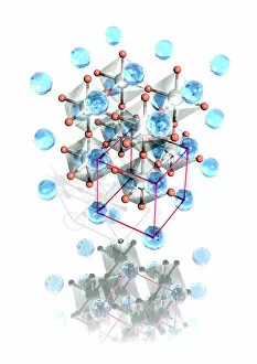 Images Dated 13th December 2006: Perovskite crystal structure