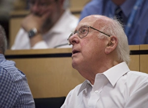 Large Hadron Collider Gallery: Peter Higgs, British physicist C013 / 6881