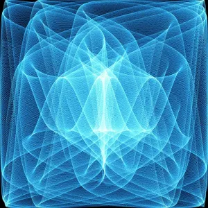 Physics Prints: Sine Wave Pattern Print