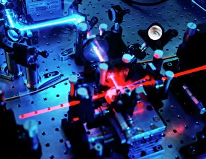 Laser Gallery: Quantum cryptography equipment