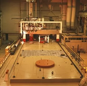Images Dated 10th July 1997: Reactor hall: BOR-60 fast breeder nuclear reactor