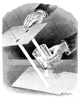 Refraction demonstration, 1893 Refraction demonstration, 1893