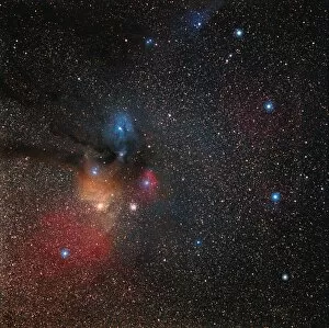 Images Dated 3rd April 2001: Rho Ophiuchi nebulae