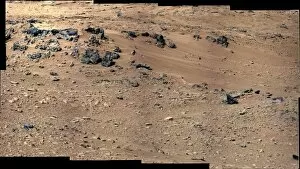 Mars Rovers Gallery: Rocknest site, Mars, Curiosity image C015 / 6505